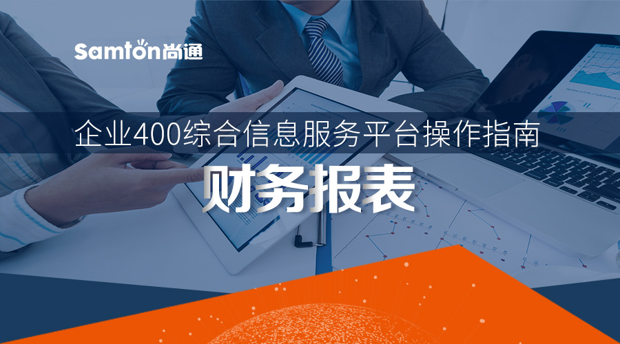 企業(yè)400綜合信息服務(wù)平臺(tái)操作指南之：財(cái)務(wù)報(bào)表