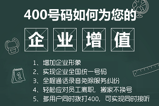 400電話號碼如何為您的企業(yè)增值